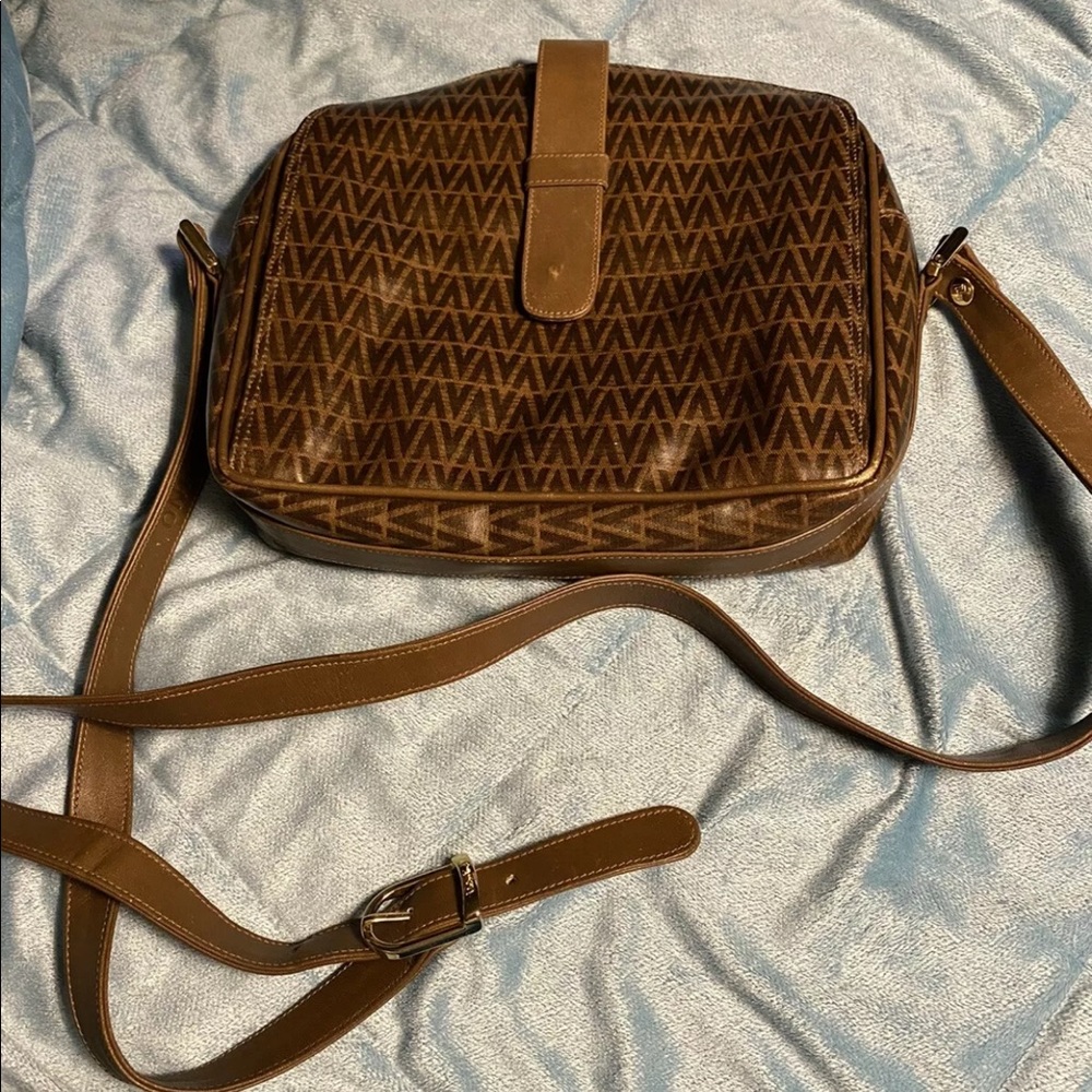 Authentic Mario Valentino Vintage PVC Leather Bag - Picture 3 of 12